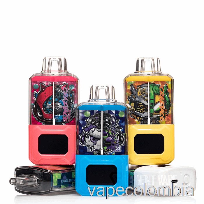 Kit Vape Completo Crazyace B15000 Limonada Cereza Desechable